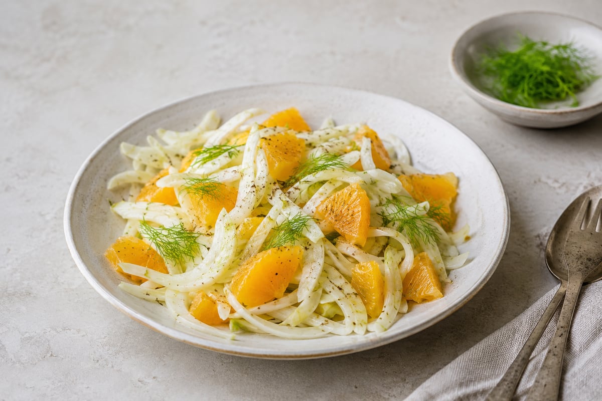 Fennikelsalat med appelsin