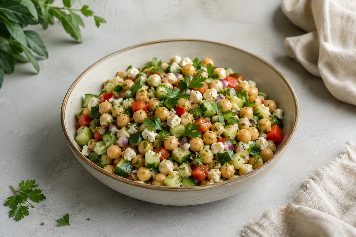Kikærtesalat