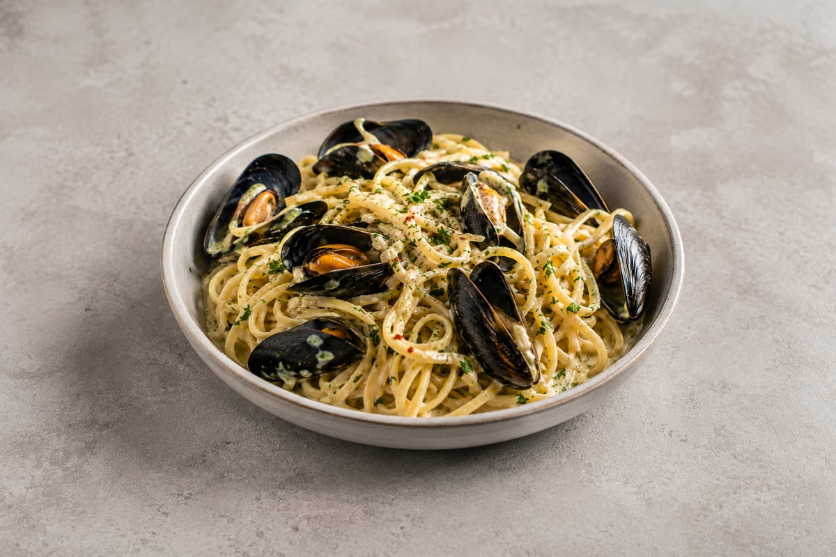 Pasta med muslinger