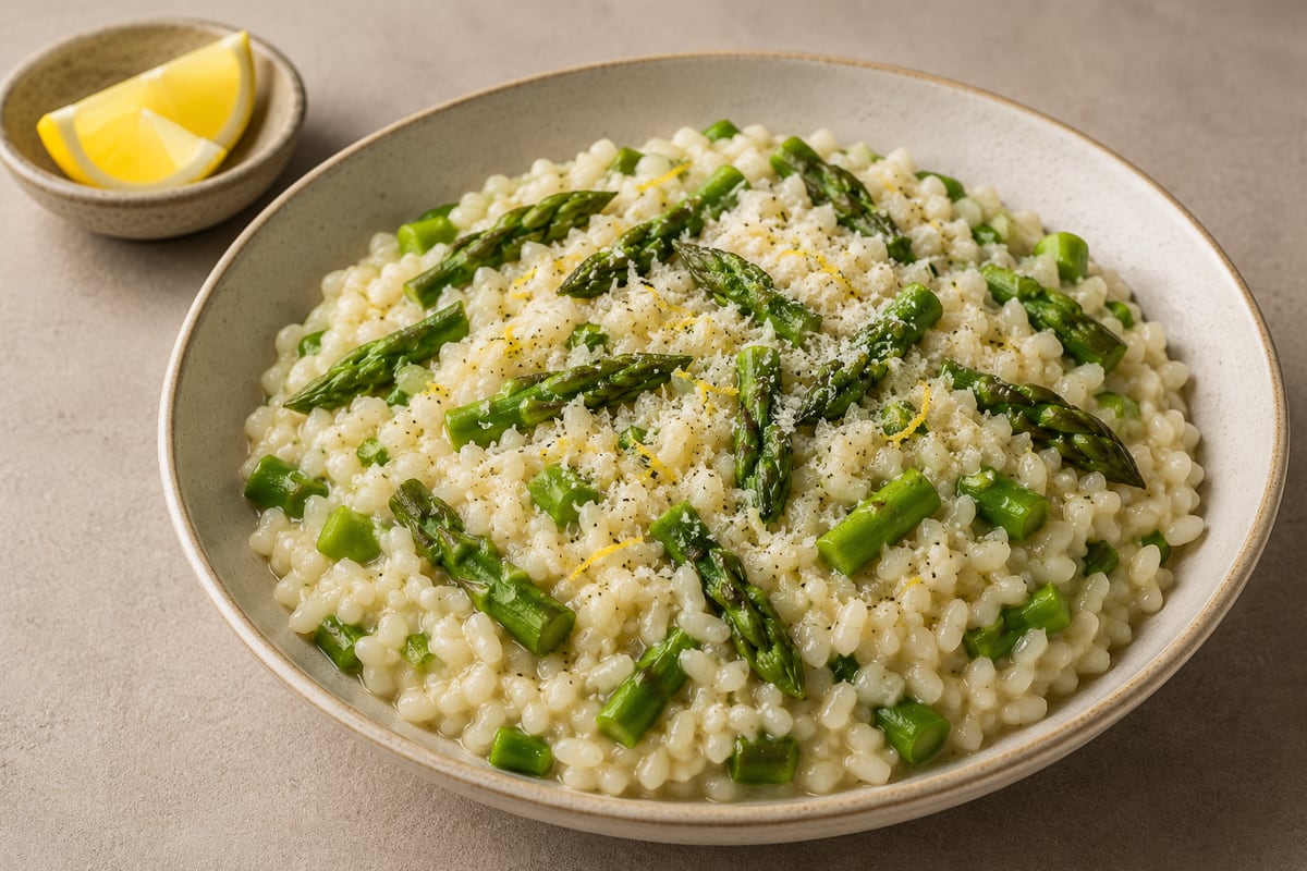 Risotto med asparges